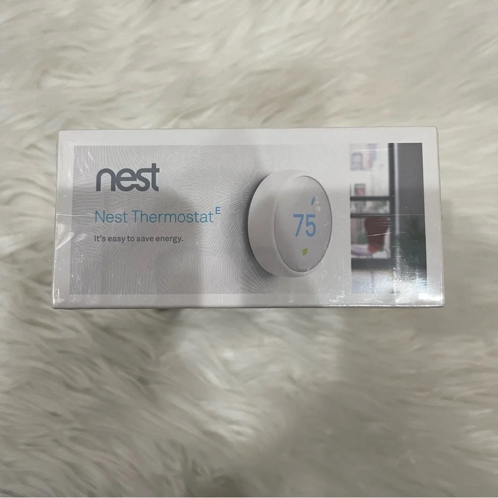 Google, T4000ES, Nest Thermostat E, Smart Thermostat, White